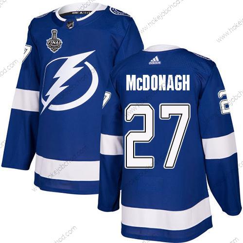 Adidas Muž Lightning #27 Ryan Mcdonagh Modrý Domácí Autentické 2020 Stanley Cup Final Sešitý NHL Dres