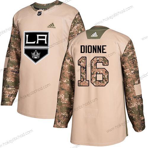 Adidas Muž Los Angeles Kings #16 Marcel Dionne Camo Autentické 2017 Veterans Day Sešitý NHL Dres