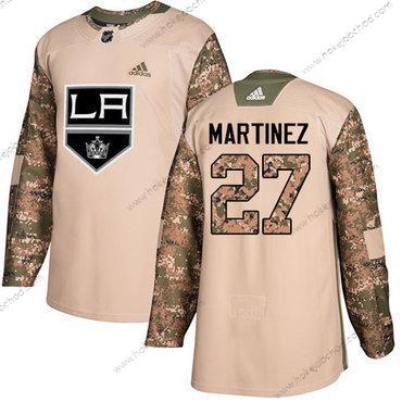 Adidas Muž Los Angeles Kings #27 Alec Martinez Camo Autentické 2017 Veterans Day Sešitý NHL Dres