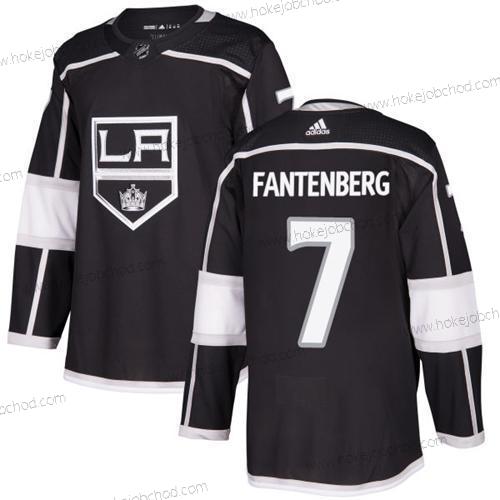 Adidas Muž Los Angeles Kings #7 Oscar Fantenberg Černá Domácí Autentické Sešitý NHL Dres