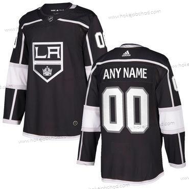 Adidas Muž Los Angeles Kings Přizpůsobené 2017-2018 Černá Hokejový Dres