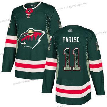 Adidas Muž Minnesota Wild #11 Zach Parise Zelená Dres