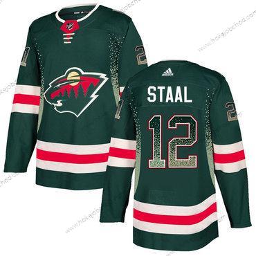 Adidas Muž Minnesota Wild #12 Eric Staal Zelená Dres