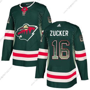 Adidas Muž Minnesota Wild #16 Jason Zucker Zelená Dres