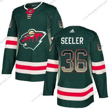 Adidas Muž Minnesota Wild #36 Nick Seeler Zelená Dres