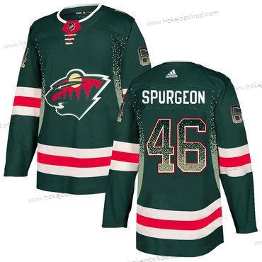 Adidas Muž Minnesota Wild #46 Jared Spurgeon Zelená Dres