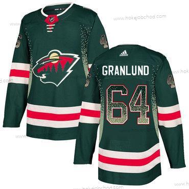 Adidas Muž Minnesota Wild #64 Mikael Granlund Zelená Dres