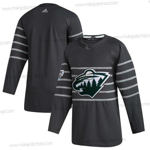 Adidas Muž Minnesota Wild Prázdný Šedá 2020 NHL All-Star Game Dres