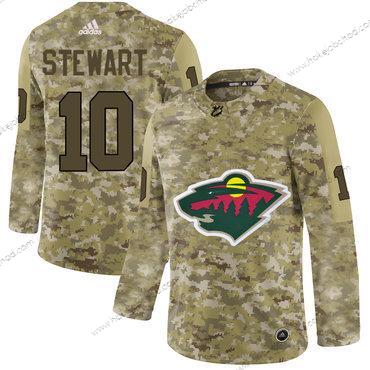 Adidas Muž Minnesota Wild Přizpůsobené Camo Dres