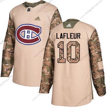 Adidas Muž Montreal Canadiens #10 Guy Lafleur Camo Autentické 2017 Veterans Day Sešitý NHL Dres