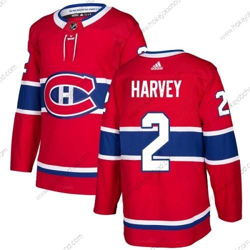 Adidas Muž Montreal Canadiens #2 Doug Harvey Červené Domácí Autentické Sešitý NHL Dres