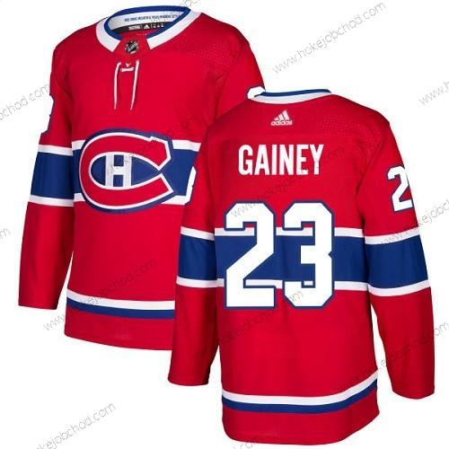 Adidas Muž Montreal Canadiens #23 Bob Gainey Červené Domácí Autentické Sešitý NHL Dres