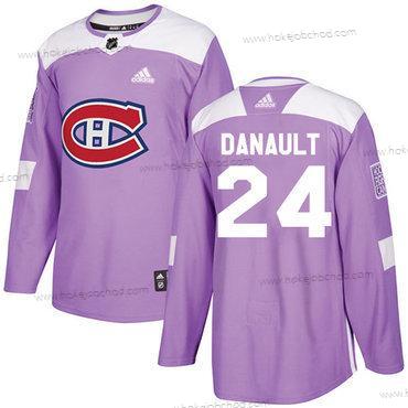 Adidas Muž Montreal Canadiens #24 Phillip Danault Nachový Autentické Bojuje proti rakovině Sešitý NHL Dres