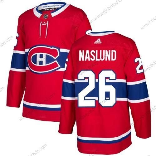 Adidas Muž Montreal Canadiens #26 Mats Naslund Červené Domácí Autentické Sešitý NHL Dres