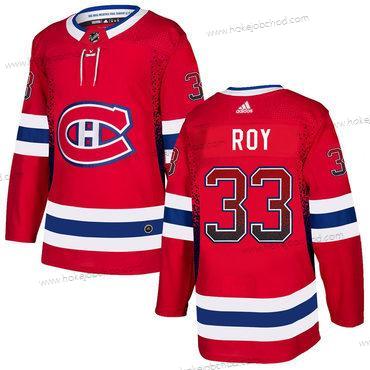 Adidas Muž Montreal Canadiens #33 Patrick Roy Červené Dres