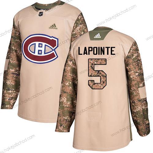 Adidas Muž Montreal Canadiens #5 Guy Lapointe Camo Autentické 2017 Veterans Day Sešitý NHL Dres