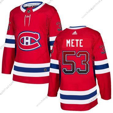 Adidas Muž Montreal Canadiens #53 Victor Mete Červené Dres