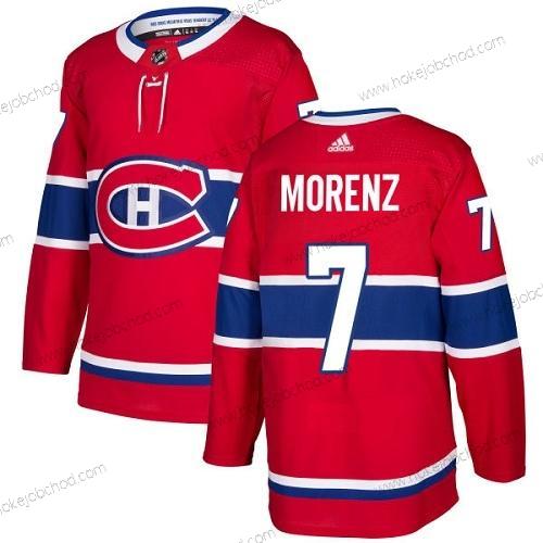 Adidas Muž Montreal Canadiens #7 Howie Morenz Červené Domácí Autentické Sešitý NHL Dres