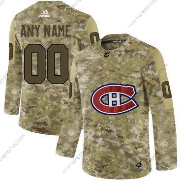 Adidas Muž Montreal Canadiens Přizpůsobené Camo Dres