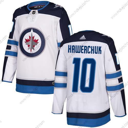 Adidas Muž NHL Winnipeg Jets #10 Dale Hawerchuk Venkovní Bílý Autentické Dres