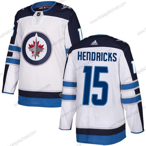 Adidas Muž NHL Winnipeg Jets #15 Matt Hendricks Venkovní Bílý Autentické Dres