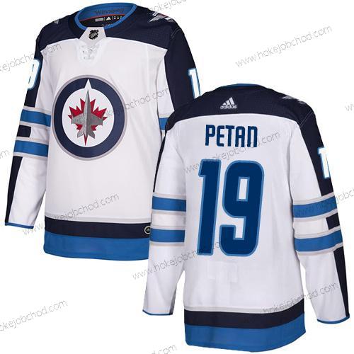 Adidas Muž NHL Winnipeg Jets #19 Nic Peta Venkovní Bílý Autentické Dres