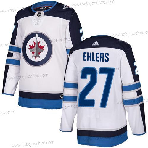 Adidas Muž NHL Winnipeg Jets #27 Nikolaj Ehlers Venkovní Bílý Autentické Dres