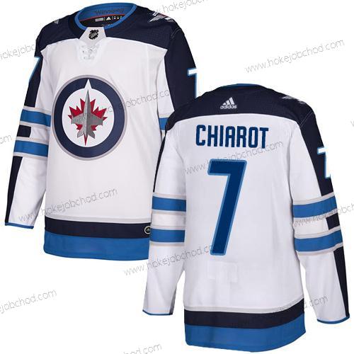 Adidas Muž NHL Winnipeg Jets #7 Ben Chiarot Venkovní Bílý Autentické Dres