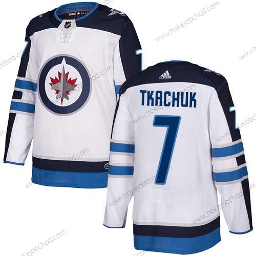 Adidas Muž NHL Winnipeg Jets #7 Keith Tkachuk Venkovní Bílý Autentické Dres