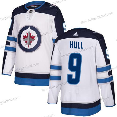 Adidas Muž NHL Winnipeg Jets #9 Bobby Hull Venkovní Bílý Autentické Dres