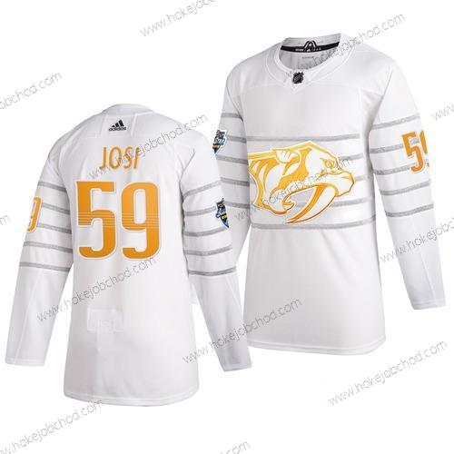 Adidas Muž Nashville Predators #59 Roman Josi Bílý 2020 NHL All-Star Game Dres