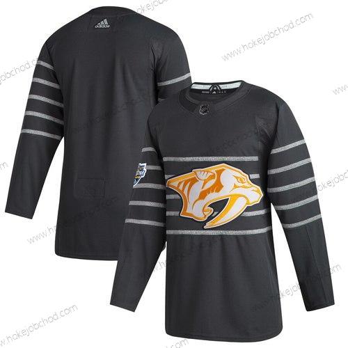 Adidas Muž Nashville Predators Prázdný Šedá 2020 NHL All-Star Game Dres