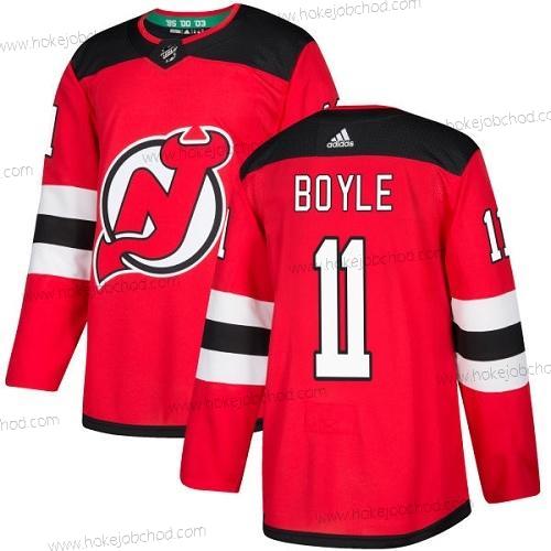 Adidas Muž New Dres Devils #11 Brian Boyle Červené Domácí Autentické Sešitý NHL Dres