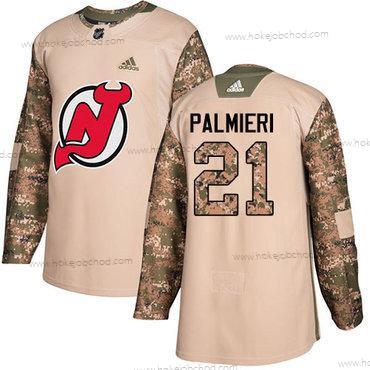 Adidas Muž New Dres Devils #21 Kyle Palmieri Camo Autentické 2017 Veterans Day Sešitý NHL Dres