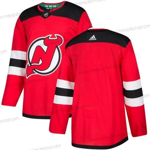 Adidas Muž New Dres Devils Prázdný Červené Autentické Sešitý NHL Dres