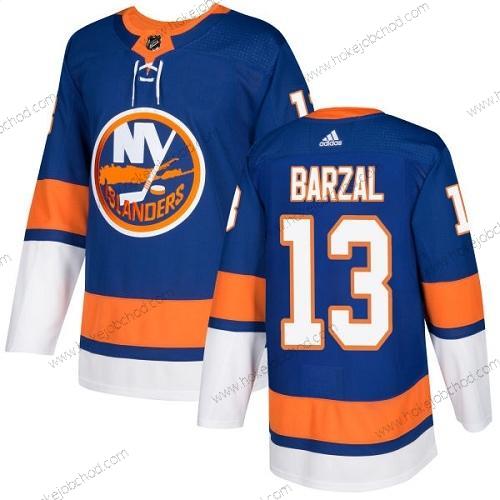 Adidas Muž New York Islanders #13 Mathew Barzal Royal Modrý Domácí Autentické Sešitý NHL Dres