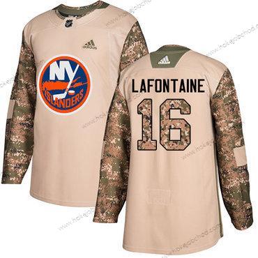 Adidas Muž New York Islanders #16 Pat Lafontaine Camo Autentické 2017 Veterans Day Sešitý NHL Dres