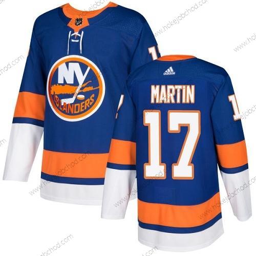 Adidas Muž New York Islanders #17 Matt Martin Royal Modrý Domácí Autentické Sešitý NHL Dres