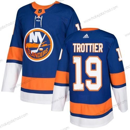 Adidas Muž New York Islanders #19 Bryan Trottier Royal Modrý Domácí Autentické Sešitý NHL Dres