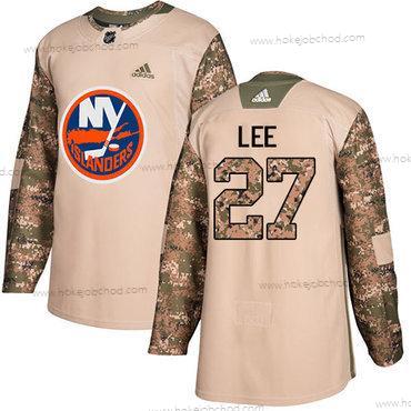 Adidas Muž New York Islanders #27 Anders Lee Camo Autentické 2017 Veterans Day Sešitý NHL Dres