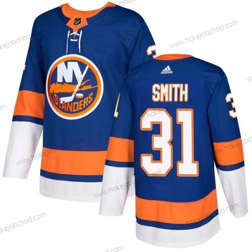 Adidas Muž New York Islanders #31 Billy Smith Royal Modrý Domácí Autentické Sešitý NHL Dres