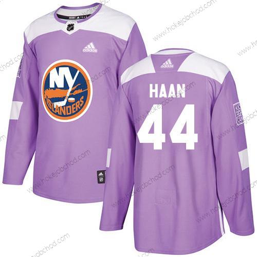 Adidas Muž New York Islanders #44 Calvin De Haan Nachový Autentické Bojuje proti rakovině Sešitý NHL Dres