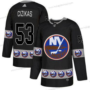 Adidas Muž New York Islanders #53 Casey Cizikas Černá Tým Logos Dres