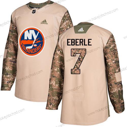 Adidas Muž New York Islanders #7 Jordan Eberle Camo Autentické 2017 Veterans Day Sešitý NHL Dres