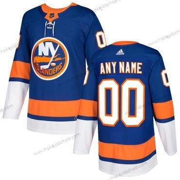 Adidas Muž New York Islanders Přizpůsobené Modrý Domácí Hokejový Sešitý NHL Dres