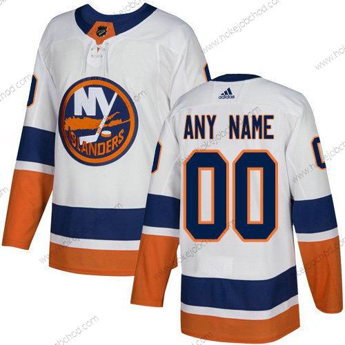 Adidas Muž New York Islanders Přizpůsobené NHL Autentické Bílý Dres