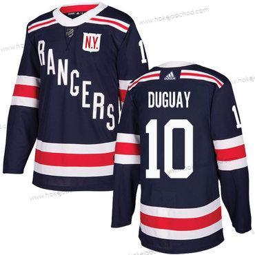 Adidas Muž New York Rangers #10 Ron Duguay Námořnictvo Modrý Autentické 2018 Zimní Klasický Sešitý NHL Dres