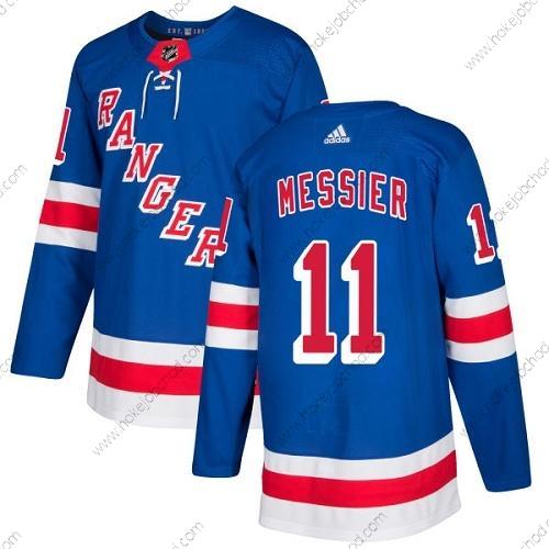 Adidas Muž New York Rangers #11 Mark Messier Royal Modrý Domácí Autentické Sešitý NHL Dres