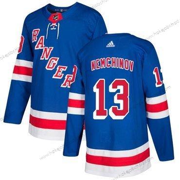 Adidas Muž New York Rangers #13 Sergei Nemchinov Royal Modrý Domácí Autentické Sešitý NHL Dres