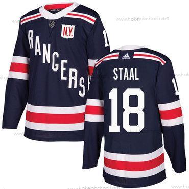 Adidas Muž New York Rangers #18 Marc Staal Námořnictvo Modrý Autentické 2018 Zimní Klasický Sešitý NHL Dres